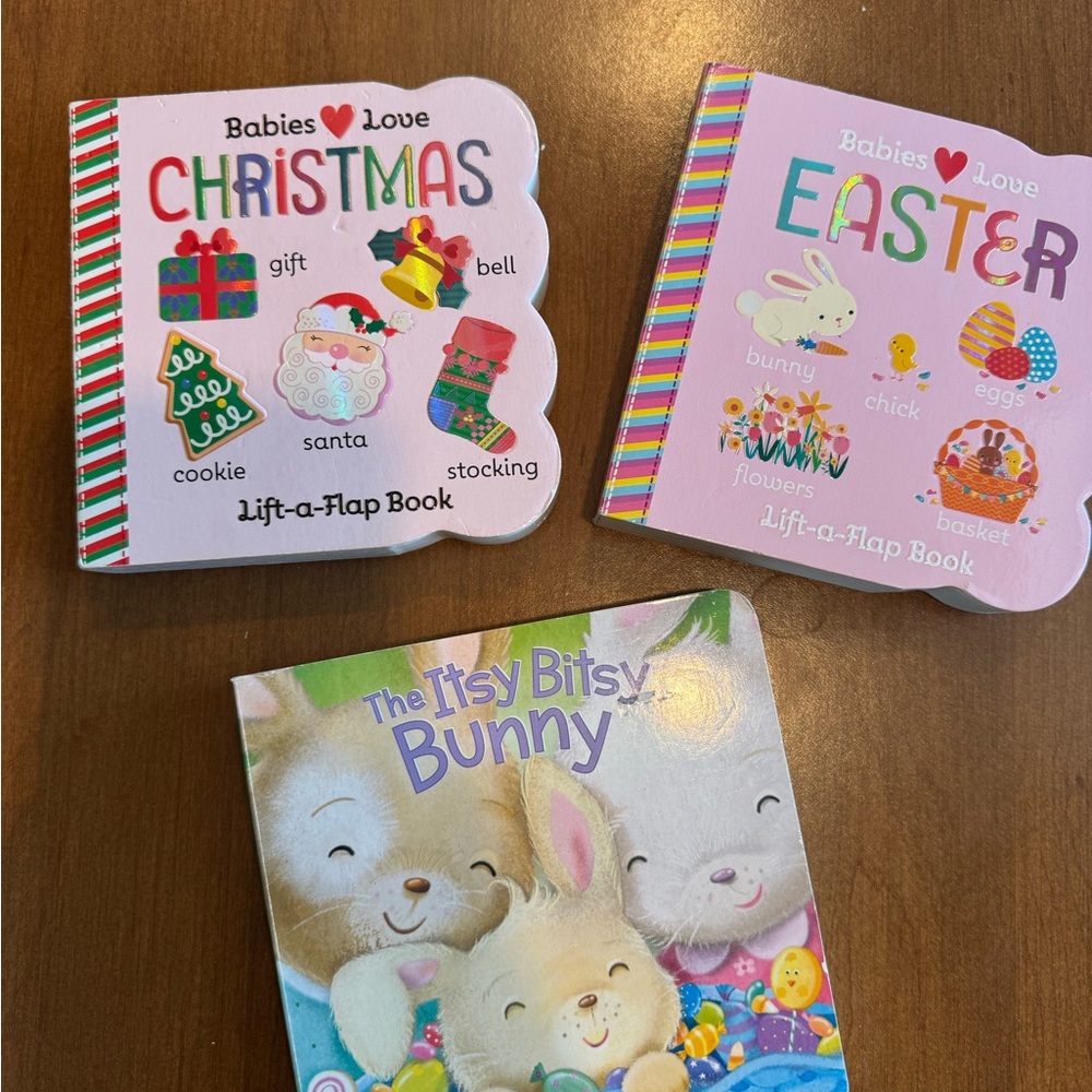 Holiday & Baby Board Book Bundle – Lift-the-Flap & Board Books